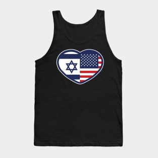 USA and Israel Tank Top